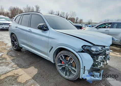 2023 BMW X3 M40I из США, поврежденный, VIN 5UX83DP03P9T02121